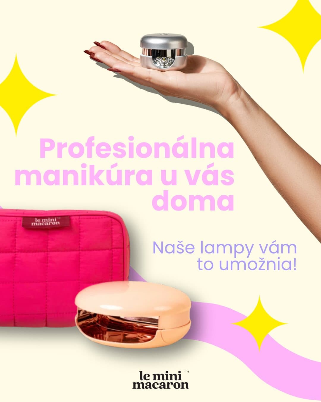 UV lampy Le Mini Macaron – Mini, Maxi a Le Pro