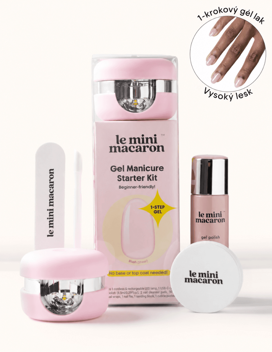 Bezdrôtová sada na gélovú manikúru Blush