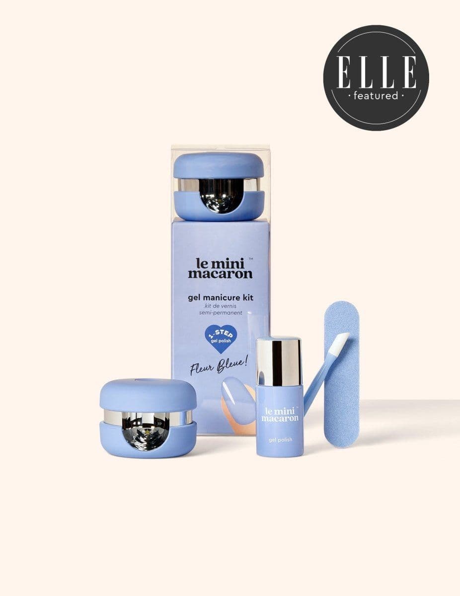 Sada na gélovú manikúru Fleur Bleue