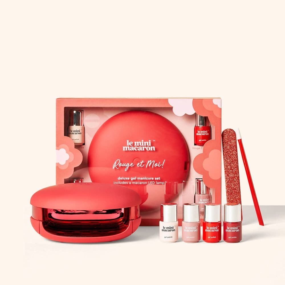 Luxusný set na gélovú manikúru "Rouge & Moi" limitovaná edícia
