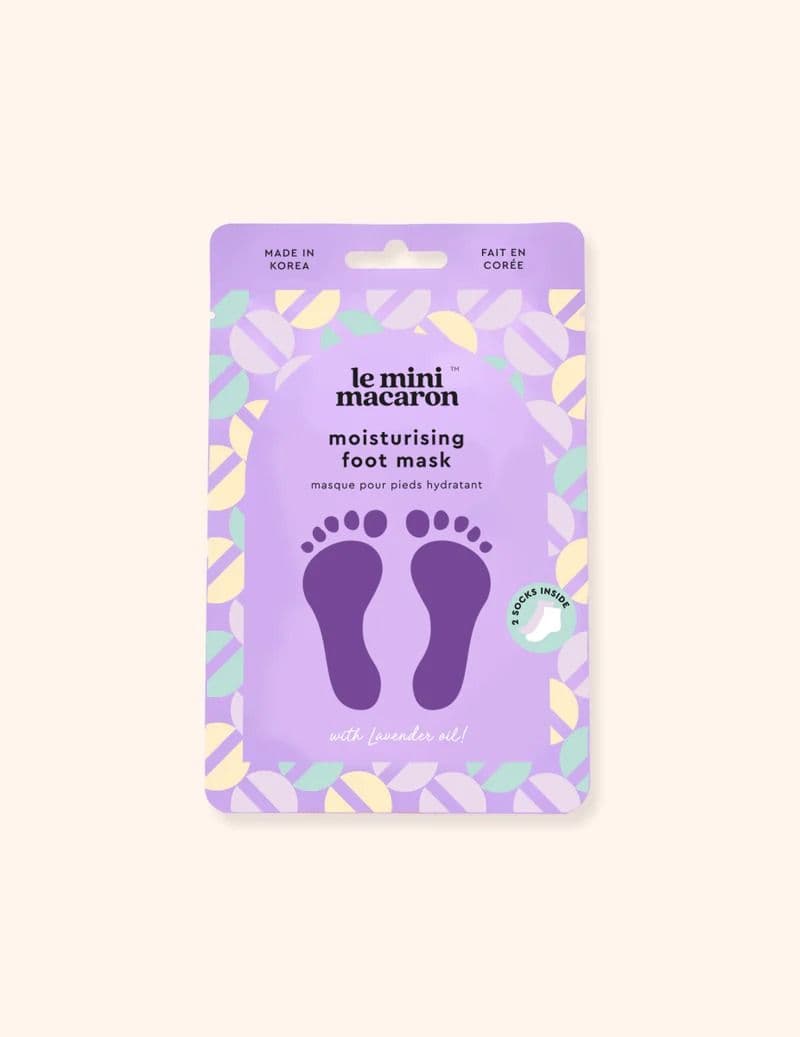 Maska na nohy Moisurizing foot mask levanduľa