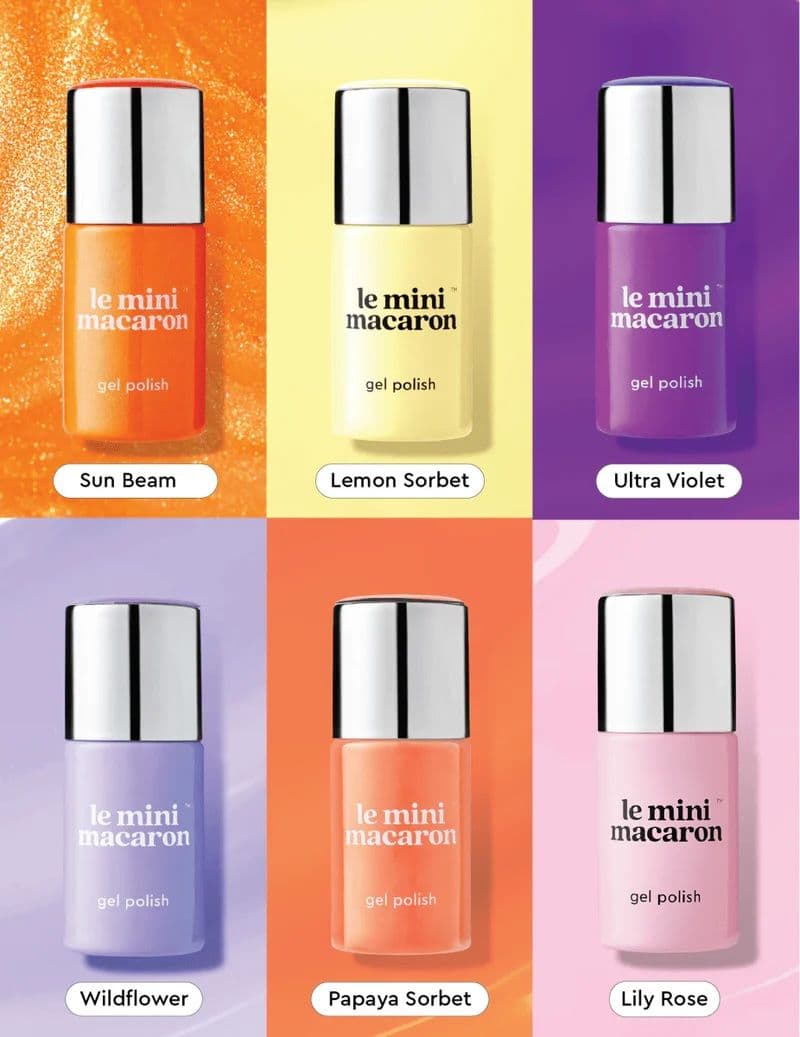 Sunset Skies - Sada gélových lakov